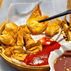 Best Fried Chicken & Mushroom Wontons炸鸡肉香菇馄饨 in Milpitas, CA