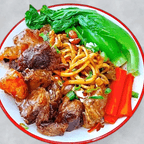 Best Spicy Braised Beef Noodles & with Fermented Rice Egg Soup 红烧牛肉麻辣拌面+酒酿鸡蛋汤(热/冰) in Milpitas, CA